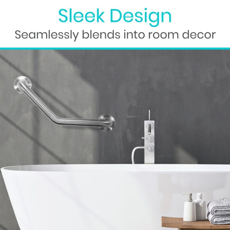 Angled Metal Grab Bar - Image 4