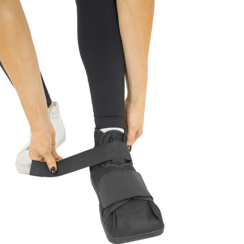 Closed Toe Post OP Shoe With Imprinting - Image 2