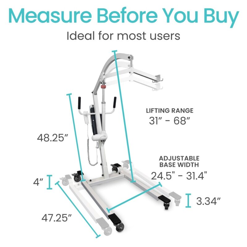 Electric Patient Lift With Sling - Image 8