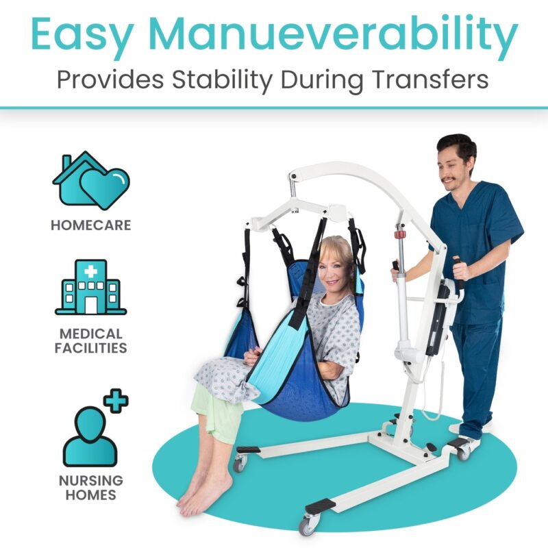Electric Patient Lift With Sling - Image 6