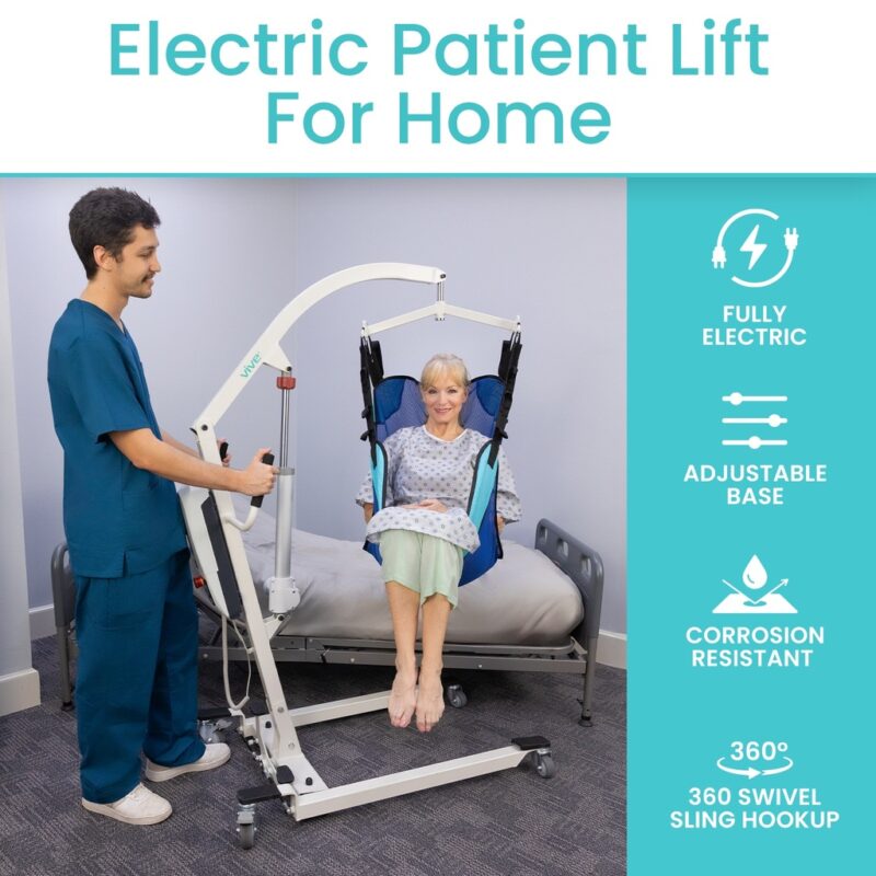 Electric Patient Lift With Sling - Image 5