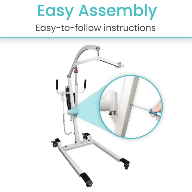 Electric Patient Lift With Sling - Image 4