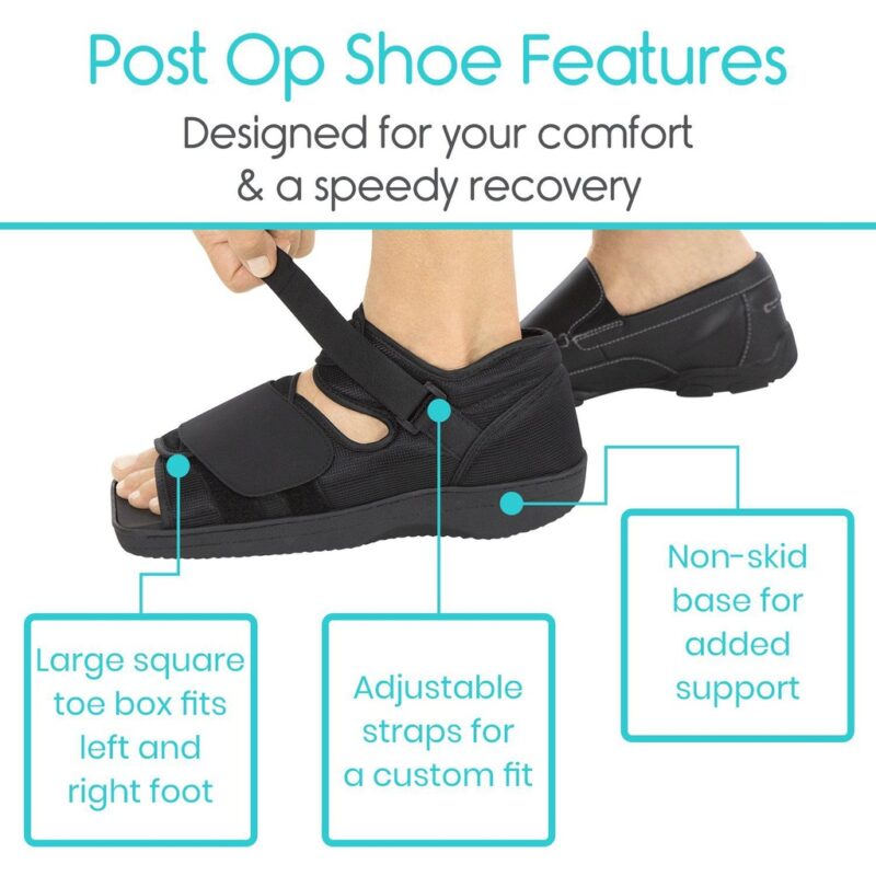 Post Op Shoe With Imprinting - Image 7