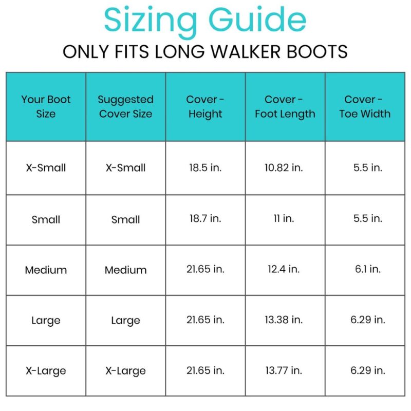 Tall Walker Boot Cover - Image 5