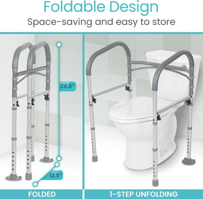 Toilet Safety Frame With Handles - Image 6