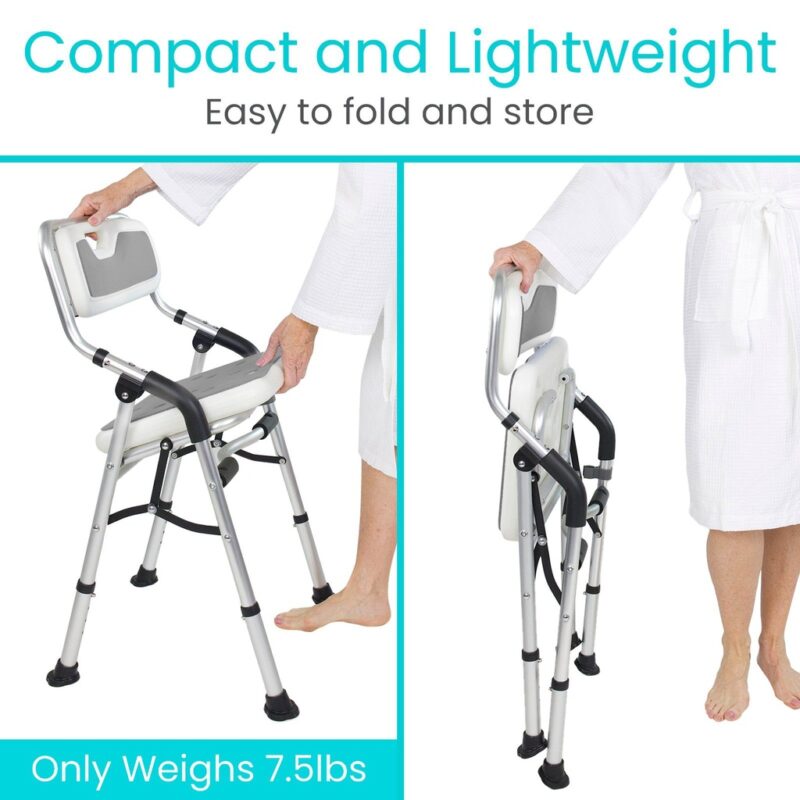 Folding Shower Chair - Image 7