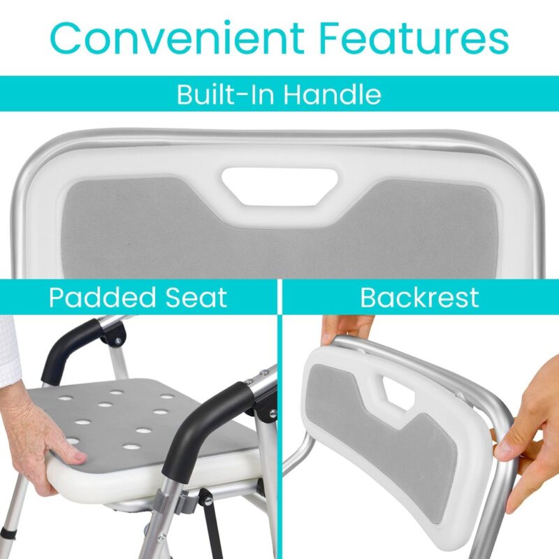 Folding Shower Chair - Image 5