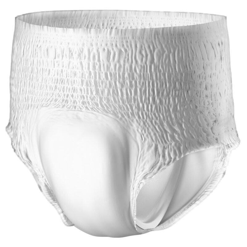 Unisex Adult Absorbent Underwear Prevail® Daily Underwear Maximum Pull On with Tear Away Seams Small / Medium Disposable Heavy Absorbency - Image 3