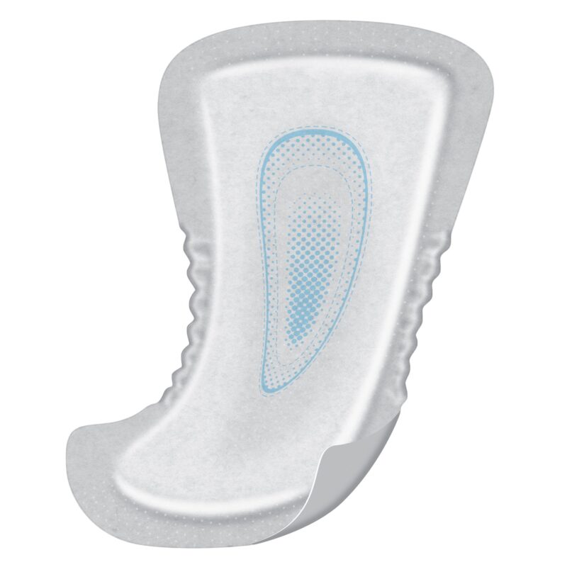 Bladder Control Pad Prevail® Daily Male Guards 12-1/2 Inch Length Heavy Absorbency Polymer Core One Size Fits Most - Image 2