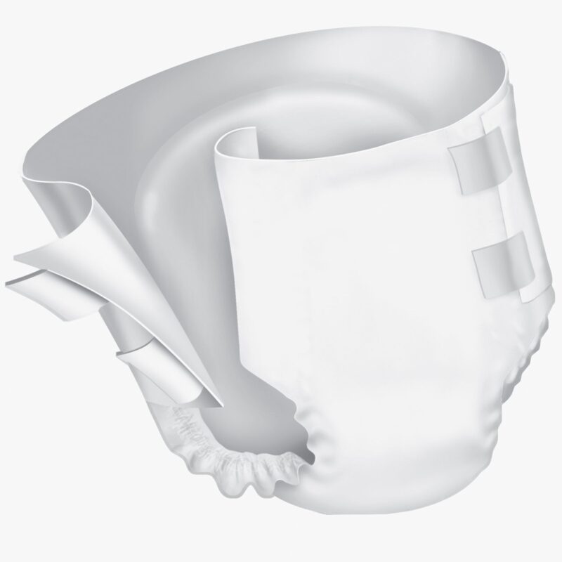 Unisex Adult Incontinence Brief Prevail® Daily Small Disposable Heavy Absorbency - Image 2