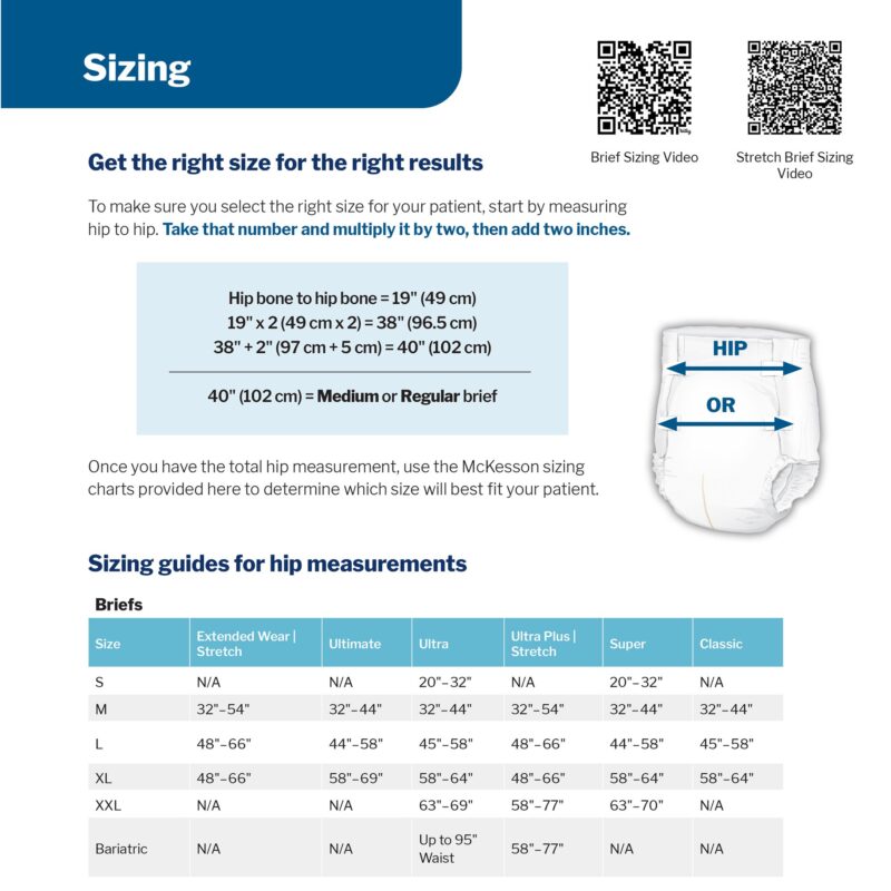 Unisex Adult Incontinence Brief McKesson Ultra Large Disposable Heavy Absorbency - Image 4
