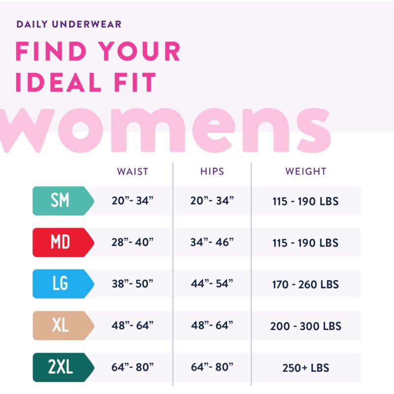 Female Adult Absorbent Underwear Prevail® Daily Underwear Pull On with Tear Away Seams Large Disposable Heavy Absorbency - Image 2
