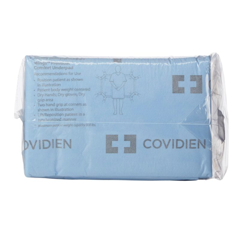 Disposable Underpad Wings™ Quilted Premium Strength 30 X 36 Inch Airlaid Heavy Absorbency - Image 4