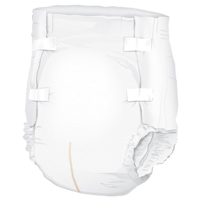 Unisex Adult Incontinence Brief McKesson Medium Disposable Moderate Absorbency (96 Counts) - Image 5