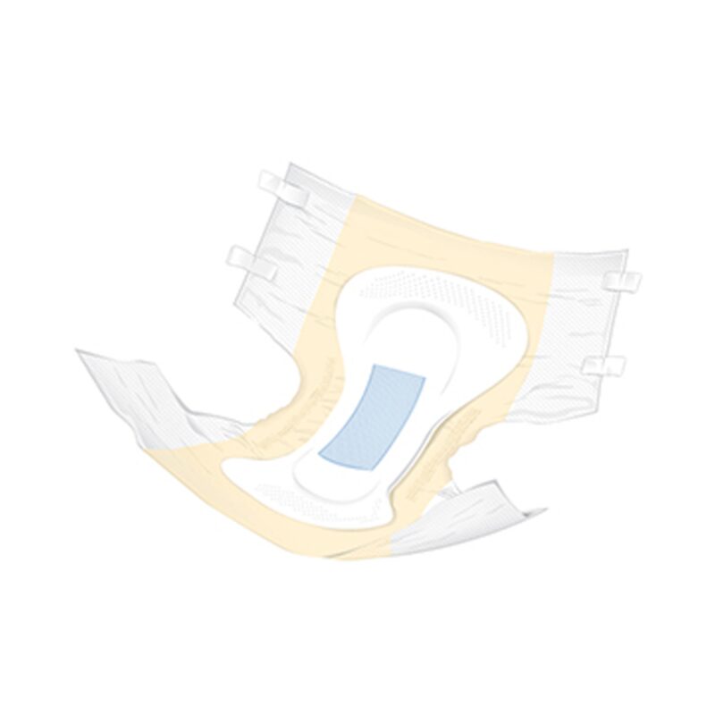 Unisex Adult Incontinence Brief McKesson X-Large Disposable Moderate Absorbency (60 Counts) - Image 4