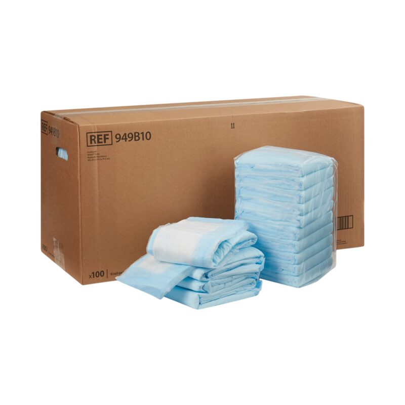 Disposable Underpad Simplicity™ Extra 30 X 30 Inch Fluff Moderate Absorbency - Image 4