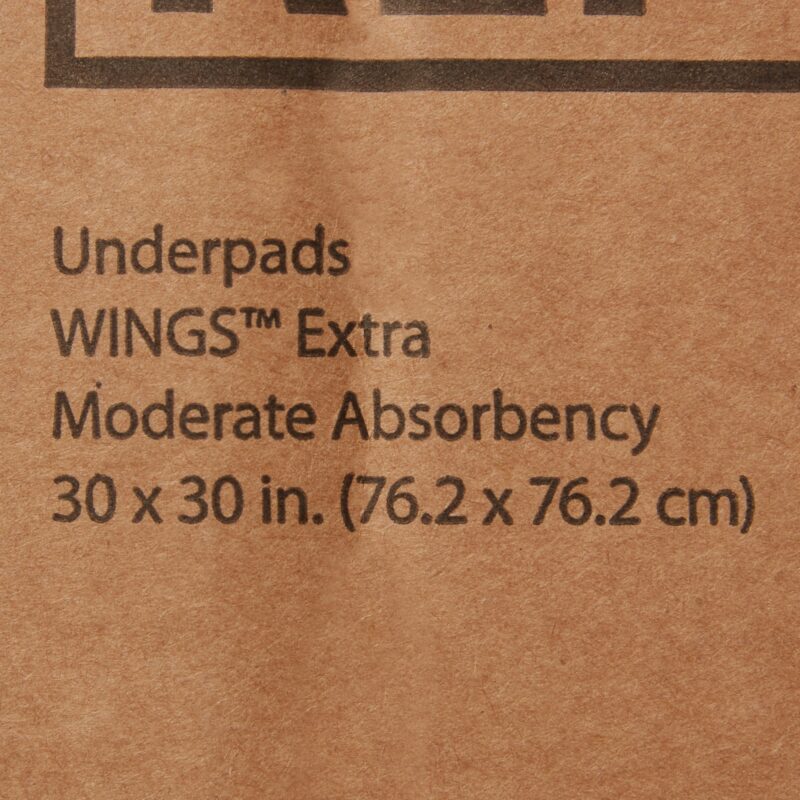 Disposable Underpad Simplicity™ Extra 30 X 30 Inch Fluff Moderate Absorbency - Image 2