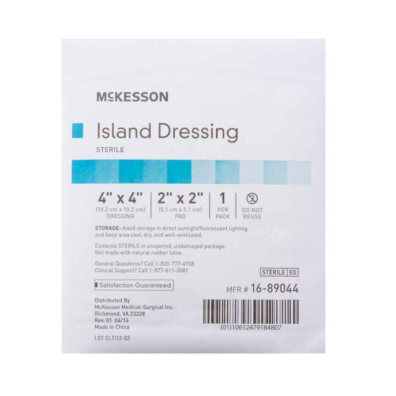 Island Dressing McKesson 4 X 4 Inch Square Sterile - Image 6