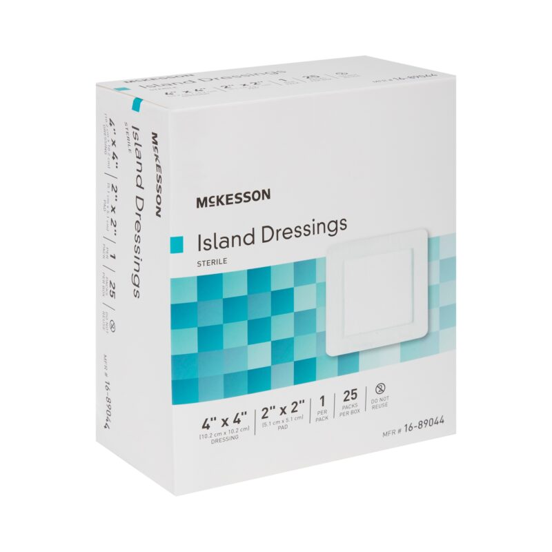 Island Dressing McKesson 4 X 4 Inch Square Sterile - Image 2
