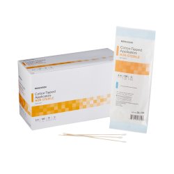 Swabstick McKesson Cotton Tip Wood Shaft 6 Inch NonSterile 100 per Pack (BX/10)