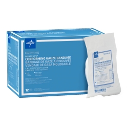 Fluff Bandage Roll Bulkee Lite® 3 Inch X 4.1 Yard 3-Ply Sterile 12 per Pack