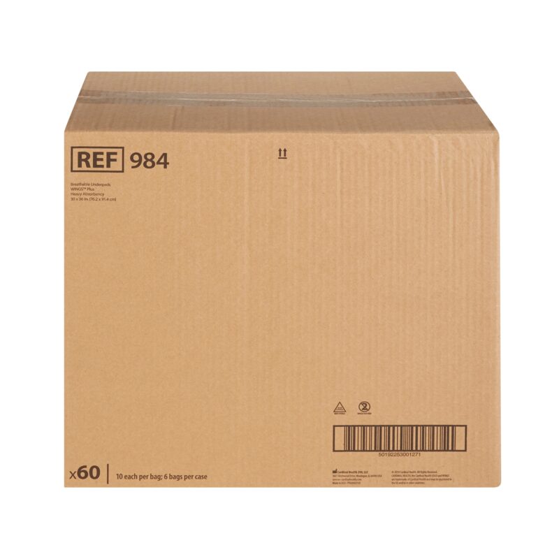 Disposable Underpad Wings™ Breathable Plus 30 X 36 Inch Fluff / Polymer Heavy Absorbency - Image 3
