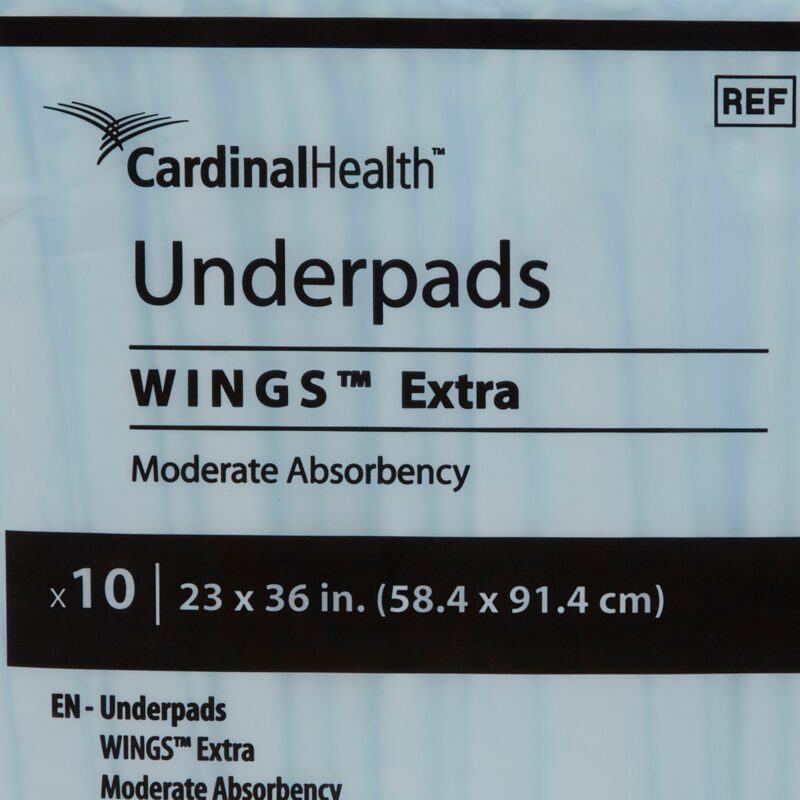 Disposable Underpad Simplicity™ Extra 23 X 36 Inch Fluff Moderate Absorbency - Image 2