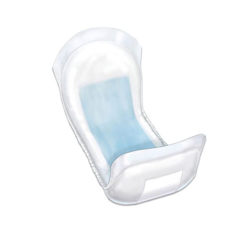 Bladder Control Pad Wings™ 4 X 10-3/4 Inch Moderate Absorbency Polymer Core One Size Fits Most (120 Counts / Pack of 6) - Image 4