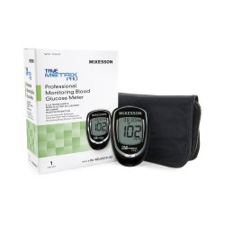 Blood Glucose Meter McKesson TRUE METRIX® PRO 4 Second Results Stores up to 500 Results No Coding Required