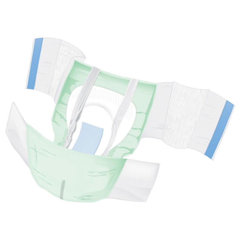 Unisex Adult Incontinence Brief McKesson Ultra Plus Stretch 2X-Large / 3X-Large Disposable Heavy Absorbency (80 Counts) - Image 6