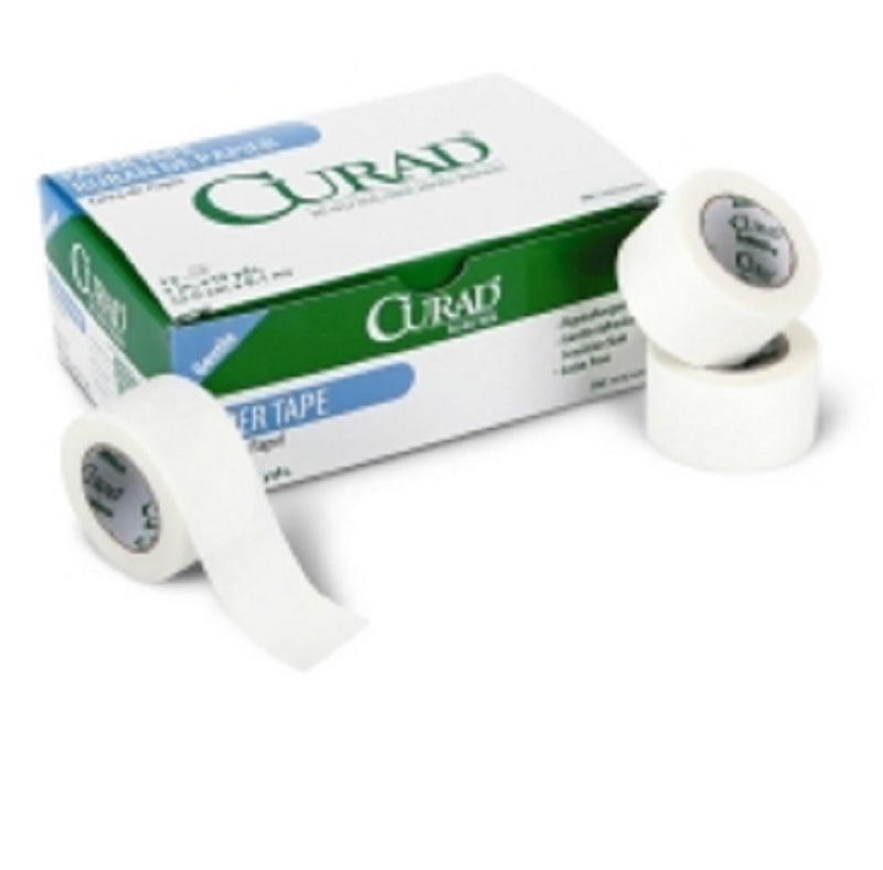Medical Tape Curad® White 1 Inch X 10 Yard Paper NonSterile