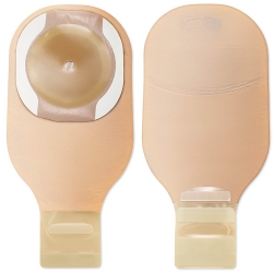 Ostomy Pouch Premier™ One-Piece System 12 Inch Length Flat, Trim to Fit Up to 2-1/2 Inch Stoma Drainable