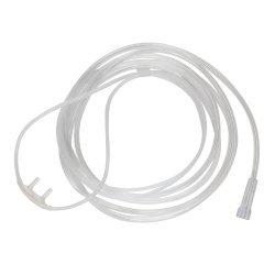 Nasal Cannula McKesson Pediatric Curved Prong / NonFlared Tip 7 Foot Tubing