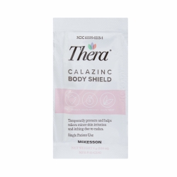 Skin Protectant Thera® Calazinc Body Shield 4 Gram Individual Packet Scented Cream