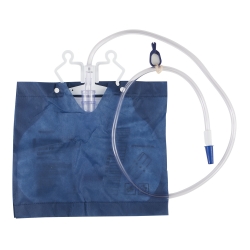 Urinary Drain Bag McKesson Anti-Reflux Valve Sterile 2,000 mL Vinyl