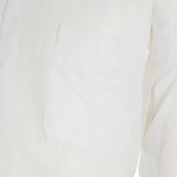 Lab Coat McKesson White Small / Medium Knee Length Spunbond Polypropylene Disposable - Image 3