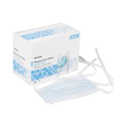 Surgical Mask McKesson ASTM Level 1 Tie Closure One Size Fits Most
