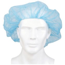 Bouffant Cap McKesson Blue Elastic Closure