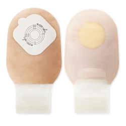 Ostomy Pouch Pouchkins™ One-Piece System 6-1/2 Inch Length Trim To Fit 38 mm Stoma Drainable