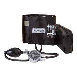 Aneroid Sphygmomanometer Unit McKesson LUMEON™ Adult Cuff Nylon Cuff 23 - 40 cm Pocket Aneroid