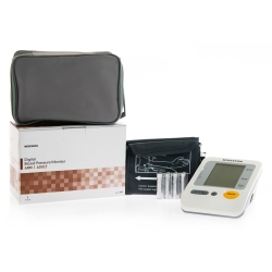 Home Automatic Digital Blood Pressure Monitor McKesson Brand Adult Cuff Nylon Cuff 22 - 36 cm Desk Model