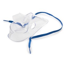 Aerosol Mask McKesson Elongated Style Adult One Size Fits Most Adjustable Head Strap