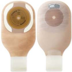 Ostomy Pouch Premier™ One-Piece System 12 Inch Length Soft Convex, Trim to Fit Up to 1-1/2 Inch Stoma Drainable