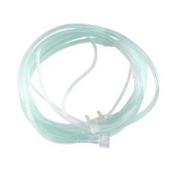 ETCO2 Nasal Cannula McKesson Adult Curved Prong / NonFlared Tip 7 Foot Tubing