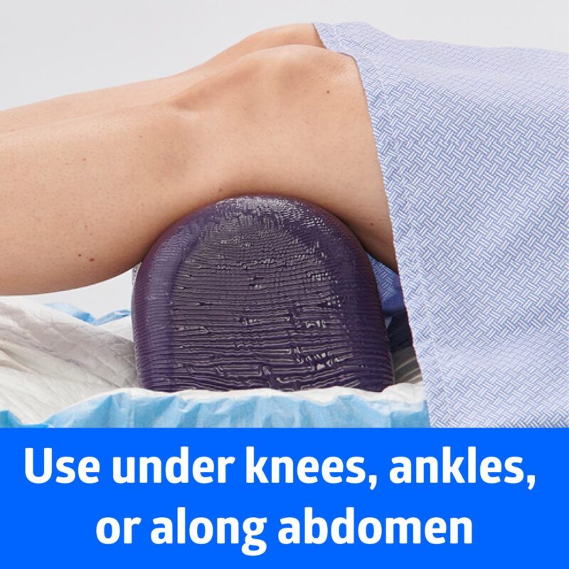 Medline Gel Flat-Bottom Chest Rolls - Image 3