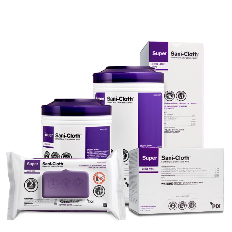 Super Sani-Cloth Germicidal Wipes