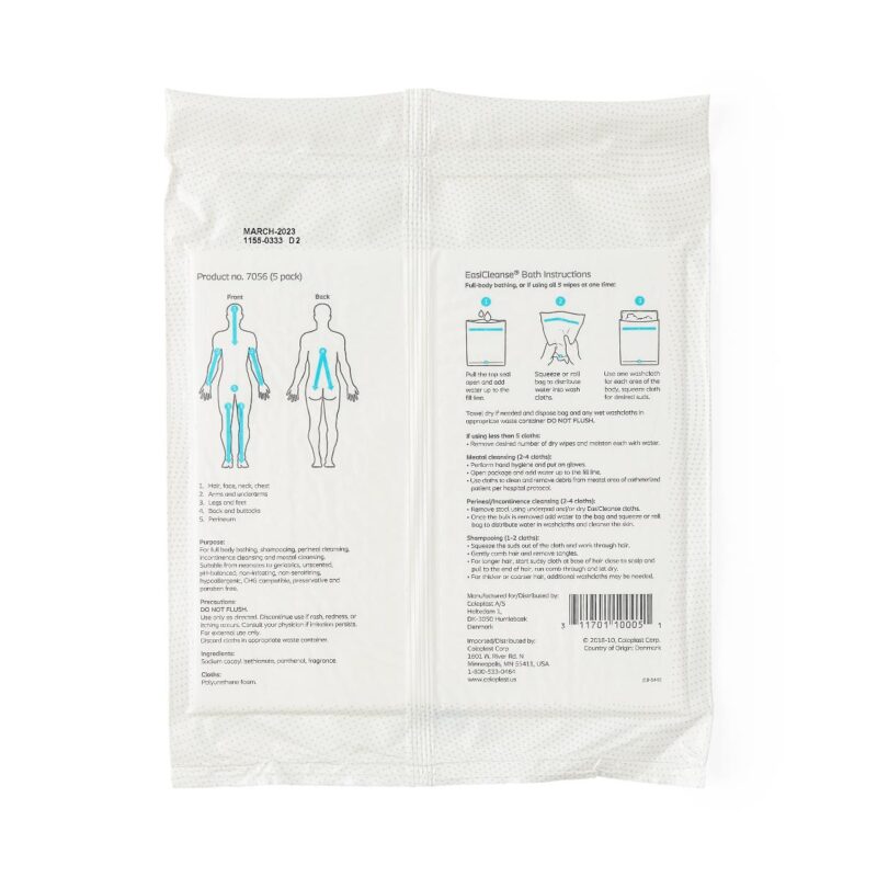 Coloplast EasiCleanse No Rinse Washcloth - Image 2