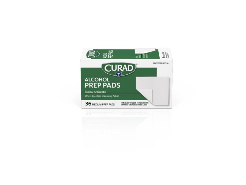 CURAD Medium 2-Ply Sterile Alcohol Prep Pads - Image 6