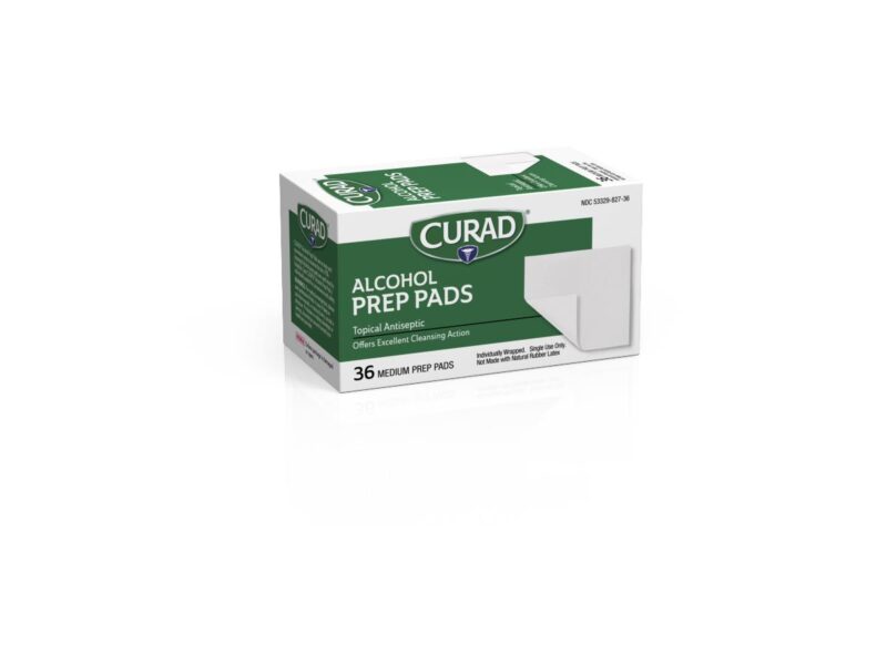 CURAD Medium 2-Ply Sterile Alcohol Prep Pads - Image 2