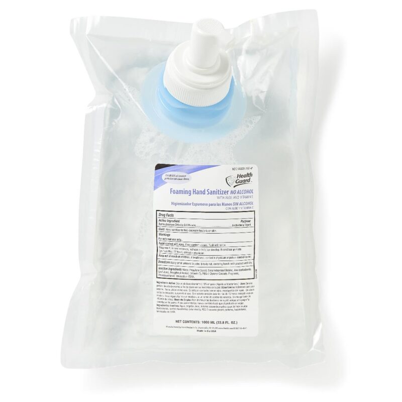 HealthGuard Alcohol-Free Foaming Hand Sanitizer
